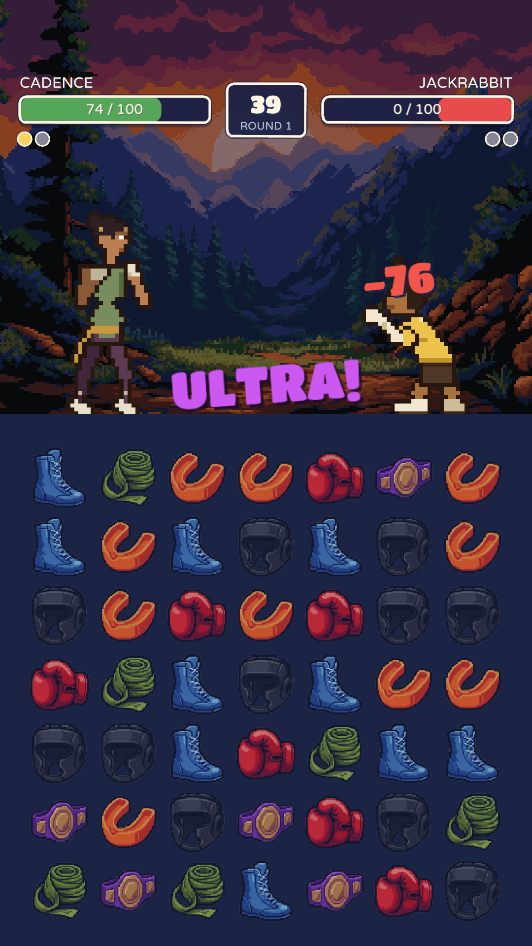 An ULTRA lands in the dusk-pines arena